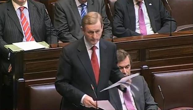 This is the Republic of Ireland 2011. — Taoiseach Enda Kenny at 5:29 in his speech about the Cloyne report on July 20, 2011, before Dáil Éireann.