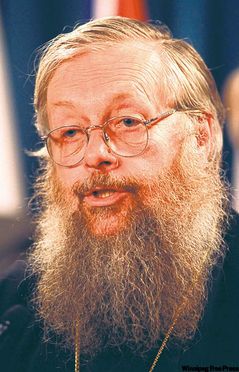 Archbishop Seraphim Storheim (PAT MCGRATH / POSTMEDIA NEWS ARCHIVES)
