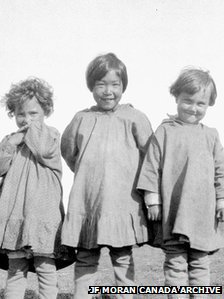 Native children were taken from their families and sent to boarding schools