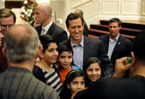 Rick Santorum, children’s advocate.