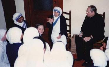 Mother Teresa and Donald McGuire SJ