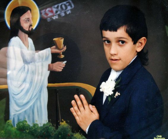 Photo courtesy of the Morales family: First communion photo of alleged sexual abuse victim Ivan Morales Jr. (John Carl D'Annibale / Times Union)