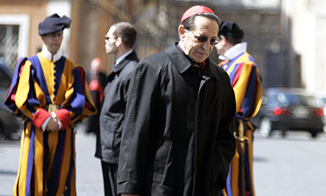 Cardinal Julian Herranz has been used as an enforcer by the pope before during Vatican inquiries. Photograph: Marco Longari/AFP/Getty Images