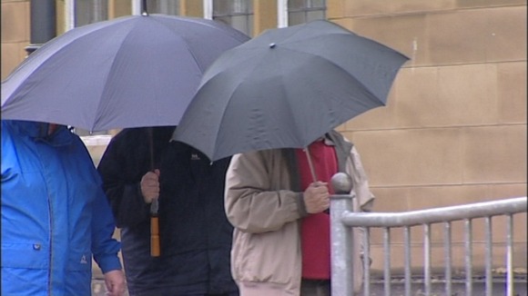The vicar going into court Credit: ITV Border