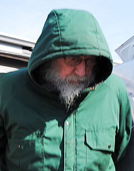Eric Dejaeger arrives at the Nunavut Court of Justice in Iqaluit on May 14. - Jeanne Gagnon/NNSL photo