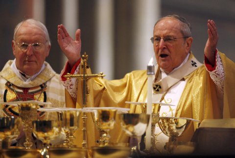 Kardinal Meisner bei einer Messe im Dom. (Archivbild)