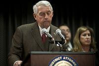 Brooklyn District Attorney Charles Hynes (Karly Domb Sadof/WNYC)