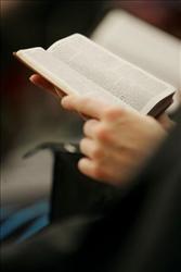 In this file photo, a member of the Jehovah's Witnesses takes part in a religious service. (Getty Images)