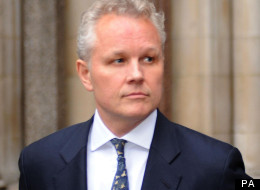 Patrick Raggett leaving the High Court in London