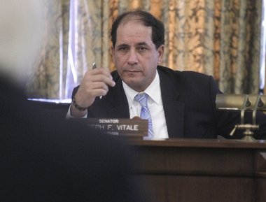 The bill’s sponsor, state Sen. Joseph Vitale (D-Middlesex), is shown in this file photo.