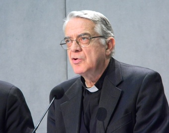 Fr. Federico Lombardi. Credit: Alan Holdren, CNA.