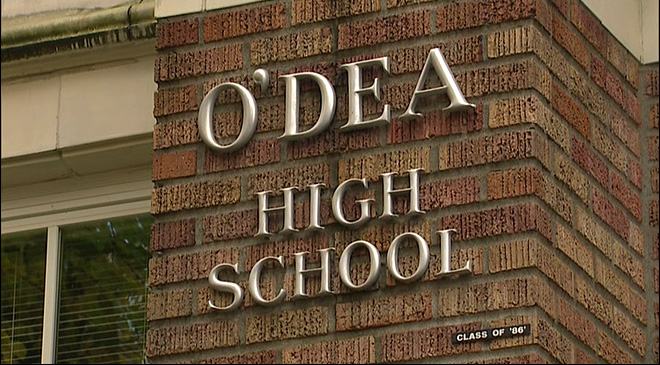 SEATTLE -- A local high school principal resigned Wednesday afternoon amid allegations of sexual abuse.