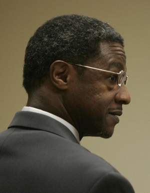 George C. Benbow, 56, made his first appearance in state Superior Court to answer charges that he molested six girls during an eight-year span while serving as founding pastor of Christian Fellowship Gospel Church inside Judge's Joan Robinson Grosson courtroom in Elizabeth on Monday, October 20, 2008. ALEXANDRA PAIS/STAFF PHOTOGRAPHER/HOME NEWS TRIBUNE METRO Assignment #3994 / Staff