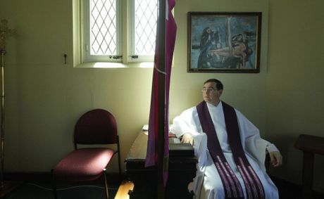 Father Paul Kelly speaks out after the Federal Government announced a royal commission into child sex abuse cases.