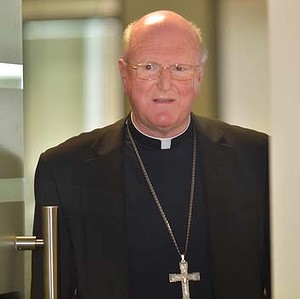 Wanting mandatory reporting ... Archbishop Denis Hart. Photo: Michael Clayton-Jones