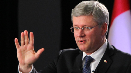 Prime Minster Stephen Harper.