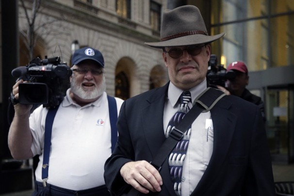 Former teacher Bernard Shero walks from the Criminal Justice Center, Monday, Jan. 14, 2013, in Philadelphia. Shero is charged with sexual assaulting an altar boy in northeast Philadelphia in the late 1990s. Shero has pleaded not guilty.