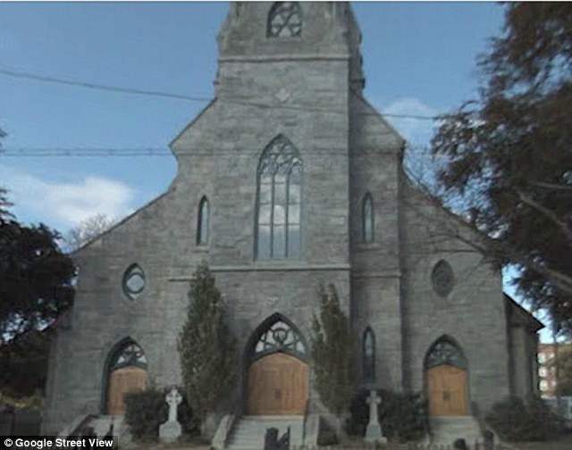Trusted: Msgr Wallin served as the pastor at St. Augustine's in Bridgeport for nine years before taking a sabbatical in 2011 for health and personal reasons