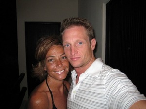 Kristen Laschober and Chad McCluskey on vacation in Playa Del Carmen, Mexico.