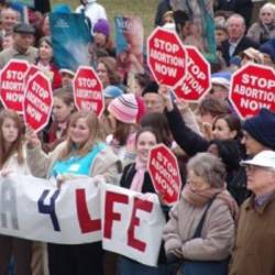 American pro-lifers