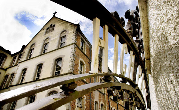 The entrance to the former Magdalene laundry at St Mary's Convent on Grace Park Road, Drumcondra, Dublin. Photograph: Matt Kavanagh/The Irish Times