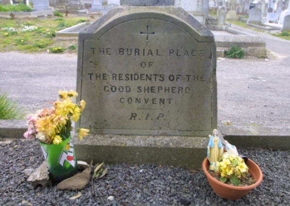 RIP: The headstone at Mount St Lawrence cemetery in memory of those who died at the Good Shepherd Convent in Limerick city. Picture: Press 22