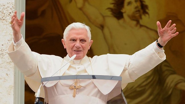 The Pope has announced his exit from the role, with some speculating it may be because he is too physically and emotionally weak. Picture: Source: AP