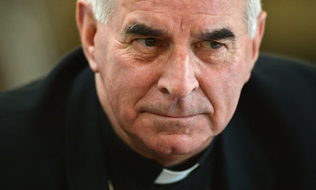 Cardinal Keith O'Brien, Britain's most senior Catholic clergyman. Photograph: Jeff J Mitchell/Getty Images