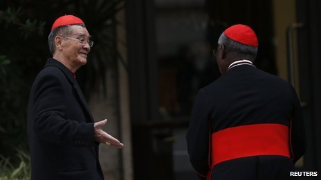 The cardinals choosing the new pope are sworn to secrecy