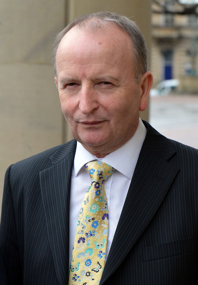 Catholic priest William Finnegan claims he broke his vow of celibacy after falling in love with a divorced mother- of-two (Picture: Ben Lack)