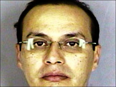 Angel Armando Perez's mug shot after his arrest Monday, Aug. 13, 2012.