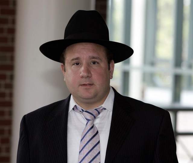 Yosef Kolko, a former Yeshiva teacher, leaves the Ocean County Courthouse in Toms River. / Asbury Park Press file photo