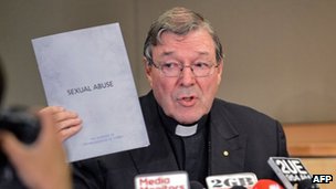 Cardinal Pell blamed a former culture of silence within the church