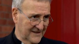 The Holy See's ambassador to the UK, Archbishop Antonio Mennini, is in Scotland to address the crisis