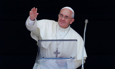 Pope Francis: his judgment has been questioned after a priest he put in a senior Vatican post was named in a gay sex scandal. Photograph: Max Rossi/Reuters