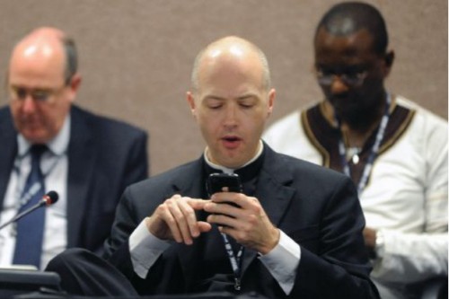 Fr. Philip J. Bene, the Holy See’s legal attache at the United Nations, at Rio+20