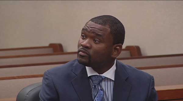 Isrom Johnson during his September 4, 2013 court appearance.