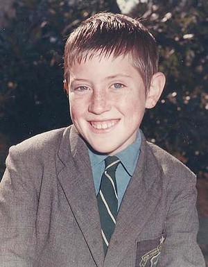 John Ellis as a schoolboy.