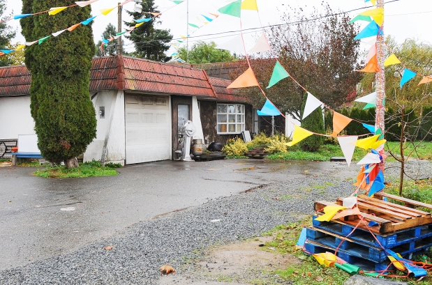 This is the residence where Karam Vir lived during his tenure as priest at an Abbotsford temple.