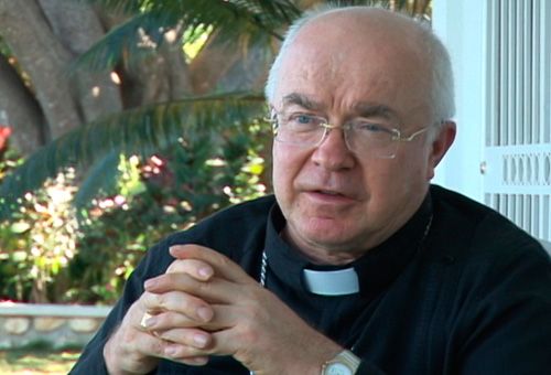 Arzobispo Joseph Wesolowski, ex Nuncio en Rep. Dominicana