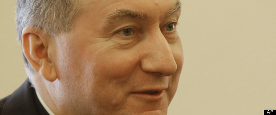 Monsignor Pietro Parolin, Vatican Undersecretary of State for Relations with States speaks during a meeting of Vatican delegation and Vietnamese officials at Ministry of Foreign Affairs in Hanoi, Vietnam, Monday, Feb. 16, 2009.