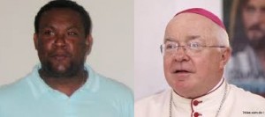 Juan Manuel de Jesus Mota (Padre Johnny) y Josef Wesolowski