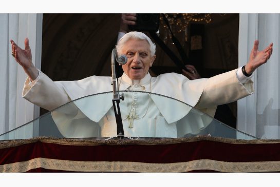 Former Pope Benedict has made his first direct comments in a letter to an author of a book on the Catholic church.