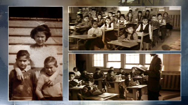 A travelling exhibition with artifacts from residential schools, called "100 Years of Loss" is on display at Laurentian University until Oct. 4.The exhibit has already travelled to more than a dozen cities and campuses across Canada. (CBC)