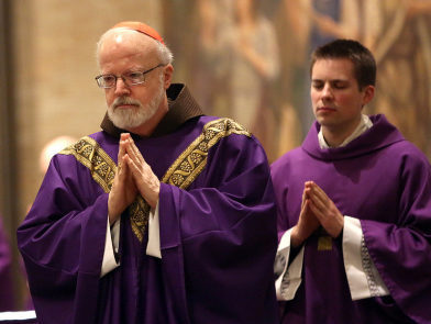 Cardinal Sean O'Malley. File photo.