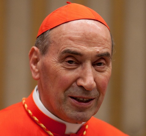 Le cardinal Velasio De Paolis, delegue pontifical pour la Legion du Christ et le mouvement Regnum Christi.