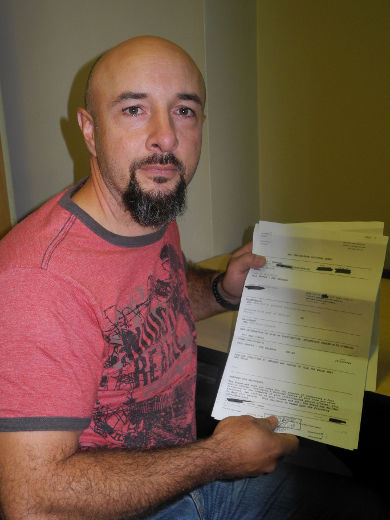 Jerome Myre, 43, attended a hearing of the Parole Board of Canada at which a request for full parole by Bernard Cloutier was rejected.