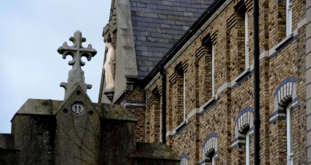 The entrace to the former Magdalene laundry on Stanhope Street in Dublins north inner city. Photograph: Cyril Byrne/The Irish Times