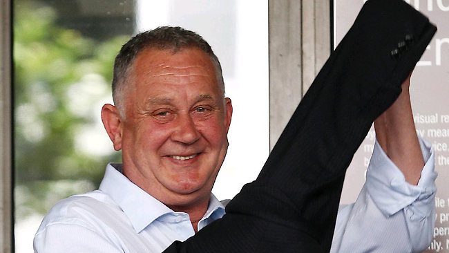 David Edwin Rapson at the time of his committal hearing last year. Source: News Limited