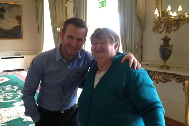 Kathleen Whelan with Magdalene Survivors Together Director Steven O'Riordan